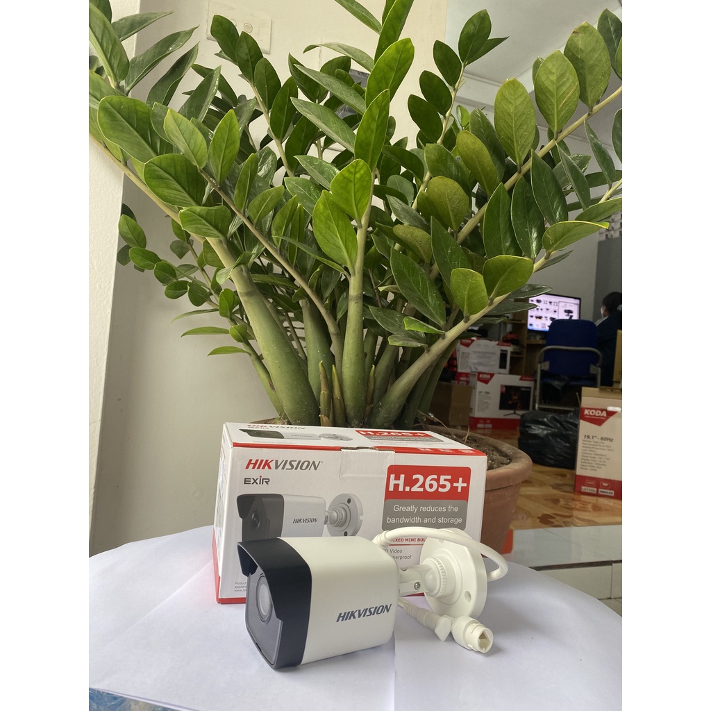 Camera IP Hikvision DS-2CD 1023G0E-I dạng thân, 2.0MP, bảo hành 24 tháng