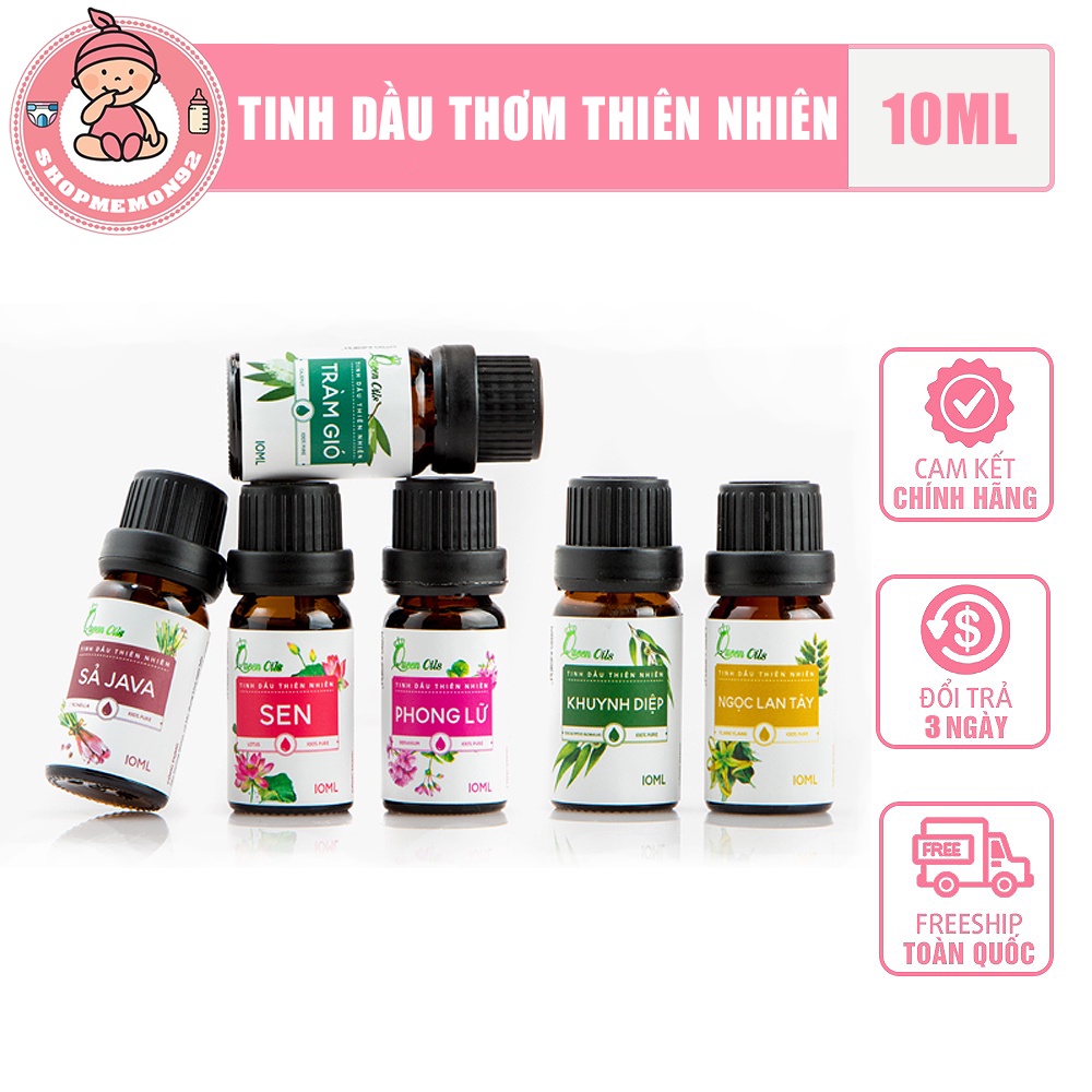 Tinh dầu thơm phòng -Tinh dầu thiên nhiên 20 mùi hương khác nhau khuếch tán thanh lọc không khí giúp thư giãn dễ chiu