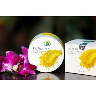 Mặt Nạ Ngủ CURCUMA - NANO CURCUMIN Dưỡng Da, Giảm Nám, Chống Ngăn, Làm Trắng Da 5.0