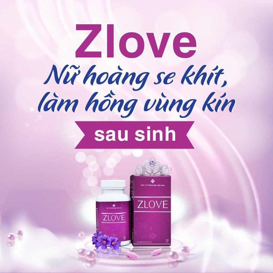 [TẶNG NƯỚC HOA VÙNG KÍN LAGUMI] Zlove viên uống se khít làm hồng vùng kín cho phụ nữ (50 viên/ hộp)