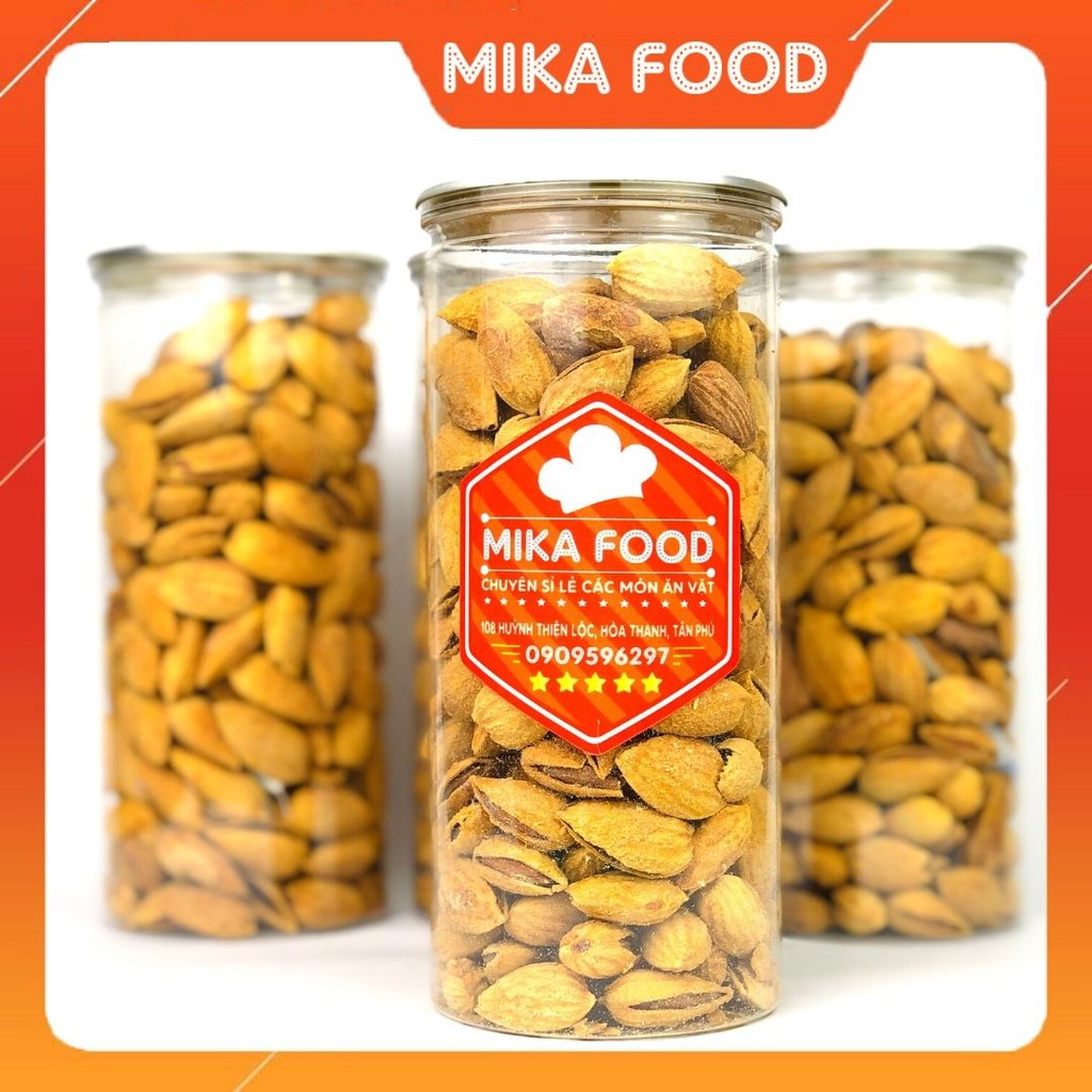 Hạnh Nhân Rang Bơ [FreeShip + Tặng Quà] Hũ 450gr | Mika Food | BigBuy360 - bigbuy360.vn