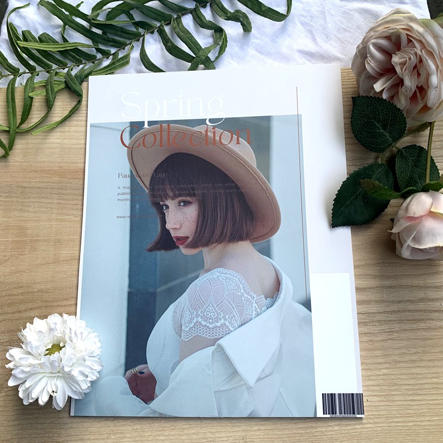 Bìa tạp chí decor chụp ảnh sản phẩm thời trang tại nhà tiện lợi giá rẻ