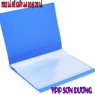 FILE LÁ ĐỰNG GIẤY A4 DOUBLE 20,40,60,80 lá