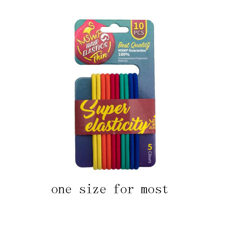 Dây Buộc Tóc Co Giãn Màu Kẹo Ngọt Xinh Xắn