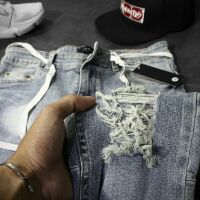 Quần pacsun destroy zipper jeans
