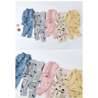 Bộ thun lạnh dài tay Minky Mom cho bé từ 8-18kg