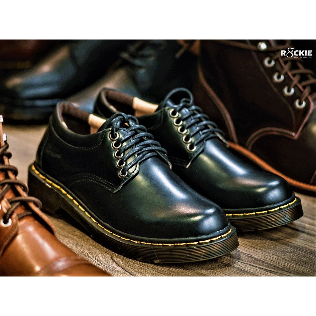 Giày da nam Dr Martens 1461 England Da Bò Cao Cấp Đế Cao Su Êm Cực Bền Made in VIETNAM | BigBuy360 - bigbuy360.vn