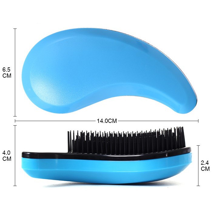 Lược Chải Tóc Gỡ Rối Chất Liệu Nhựa Tiện Dụng - Lược Cho Kiểu Tóc