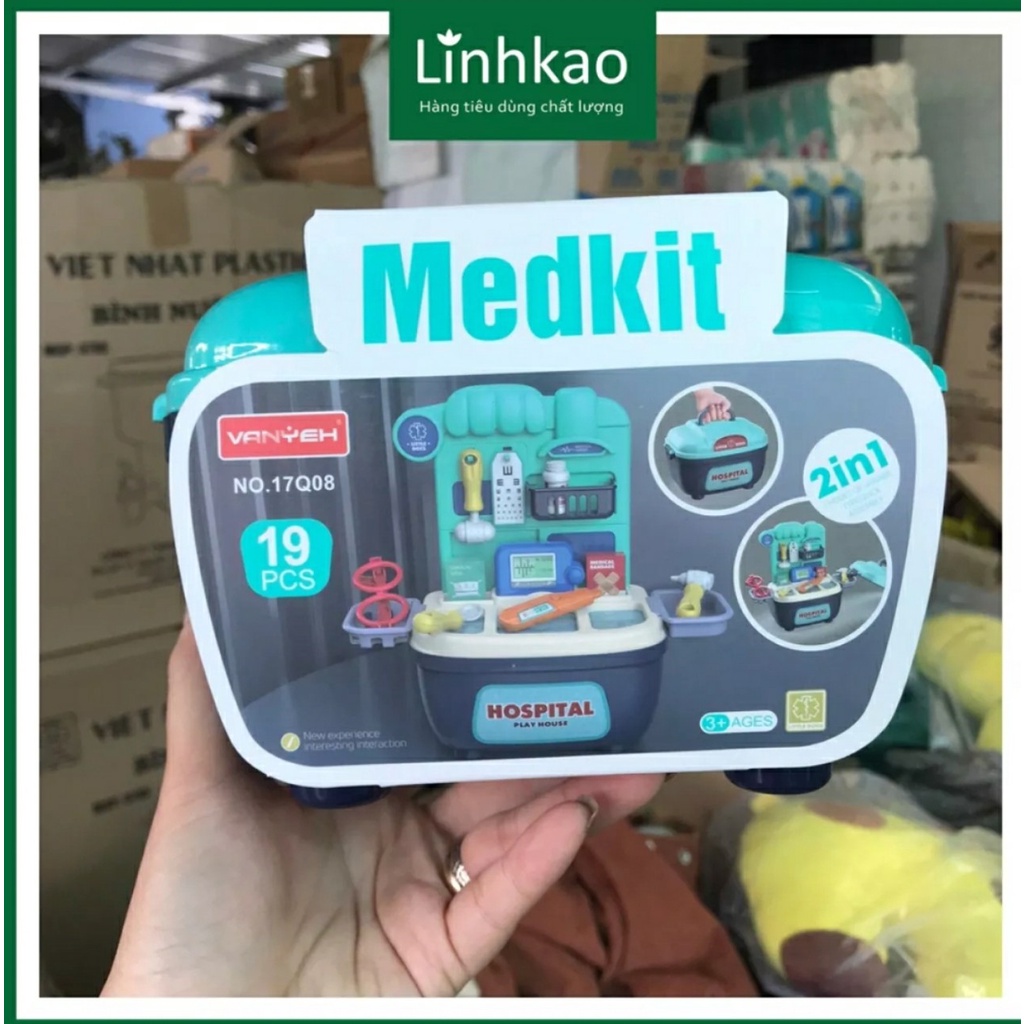 Bộ đồ chơi nhà bếp nấu ăn/ Bộ đồ chơi bác sỹ hướng nghiệp cho bé