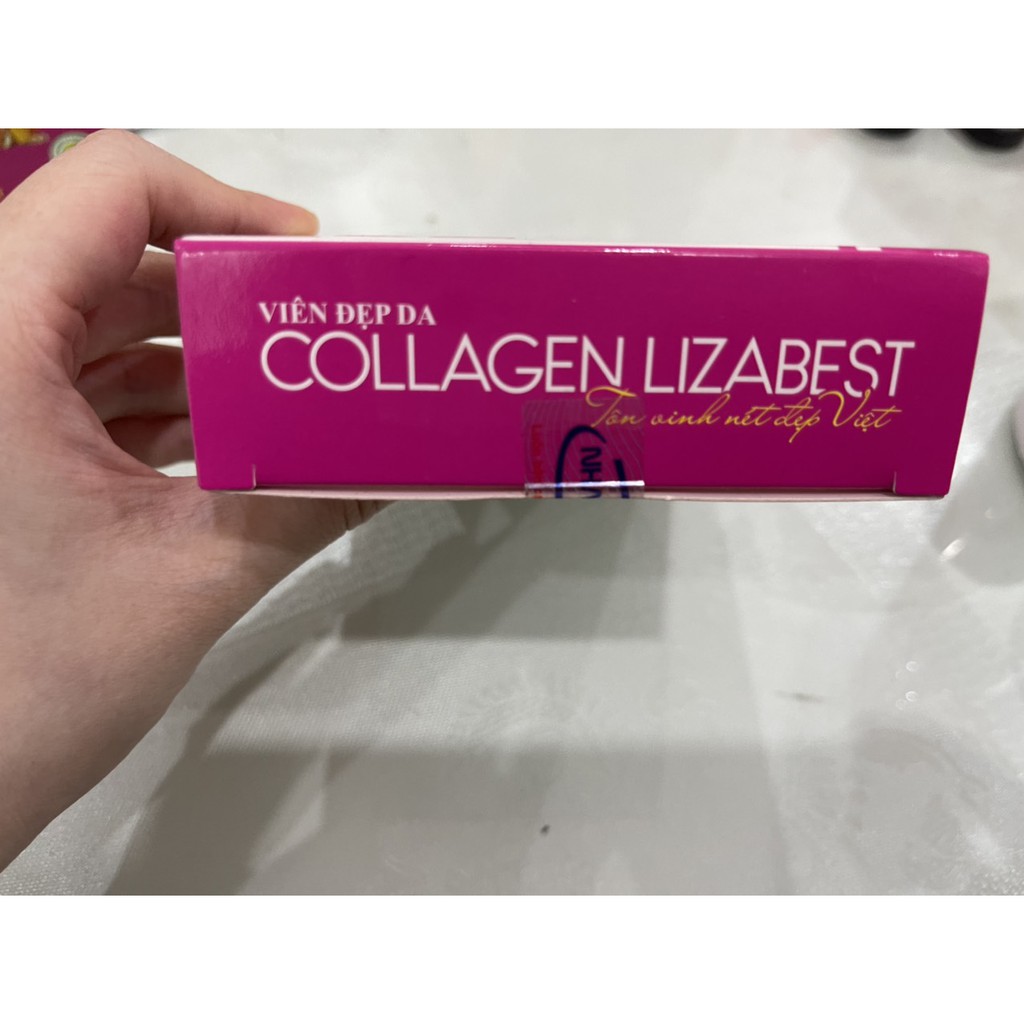 [TRẮNG MỊN HƠN ]Collagen Lizabest viên uống colagen đẹp da, trắng da an toàn, tự nhiên, chống lão hóa, giảm nếp nhăn | BigBuy360 - bigbuy360.vn