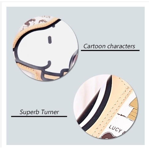 Ví đựng tiền xu in hình Snoopy đáng yêu kiểu Hàn Quốc