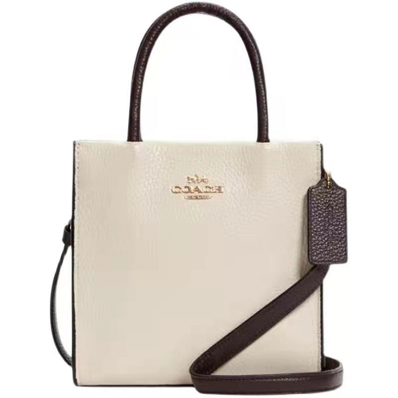 ❐♗✟Mua hàng Mỹ Túi xách COACH giấy Cally đeo vai nghe nhạc Tote Messenger bag