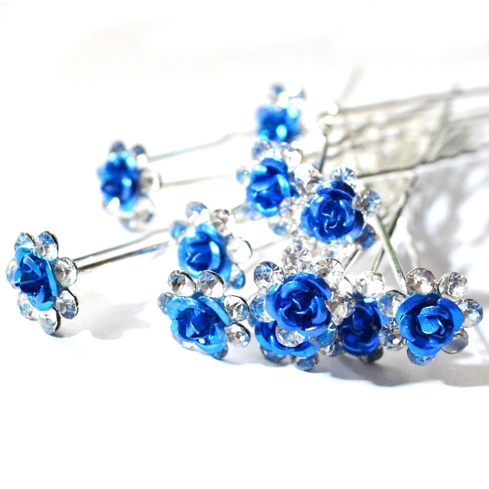 Kẹp Tóc Hình Hoa Đính Kim Cương Giả Thời Trang Dành Cho Nữ