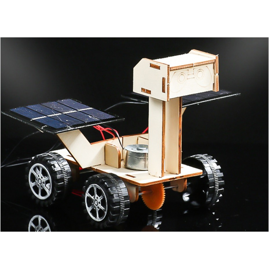 Đồ chơi thông minh, sáng tạo Đồ chơi khoa học STEAM - chế tạo xe chạy năng lượng mặt trời cho bé