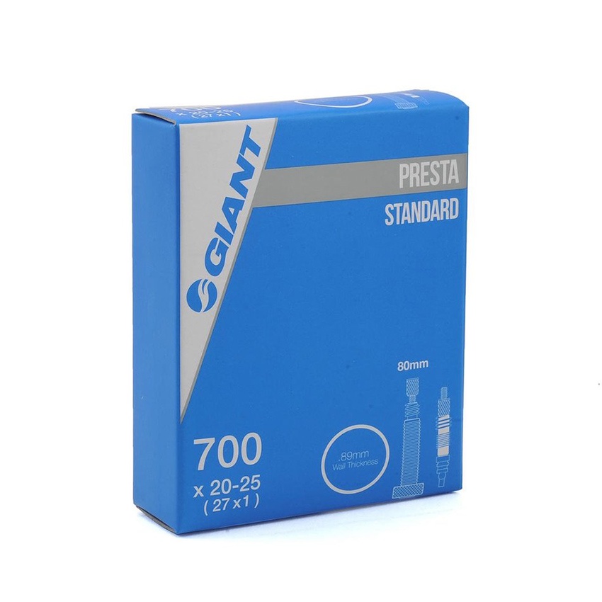[FREESHIP] Ruột Xe Đạp GIANT 700×20-25 PV 80mm Threaded Innertube And Valve