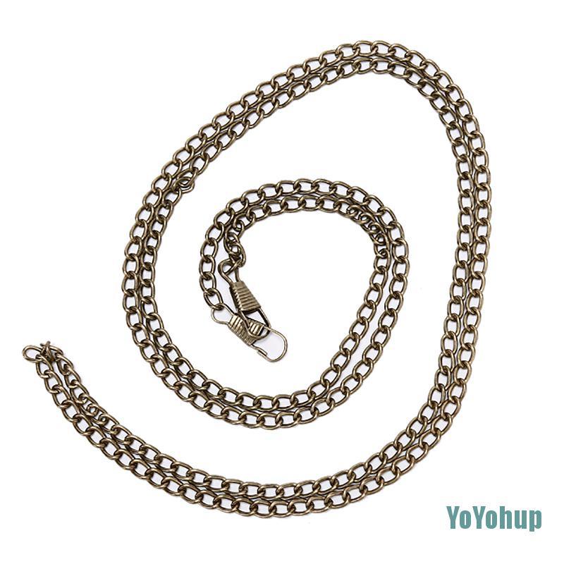 Dây Xích Kim Loại 120cm Thay Thế Cho Túi Đeo Chéo Vai