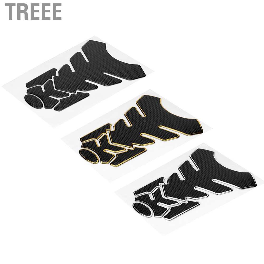 Treee 3D Motorcycle Gas Oil Fuel Tank Sticker Pad Protector Decoration Fit for Yamaha