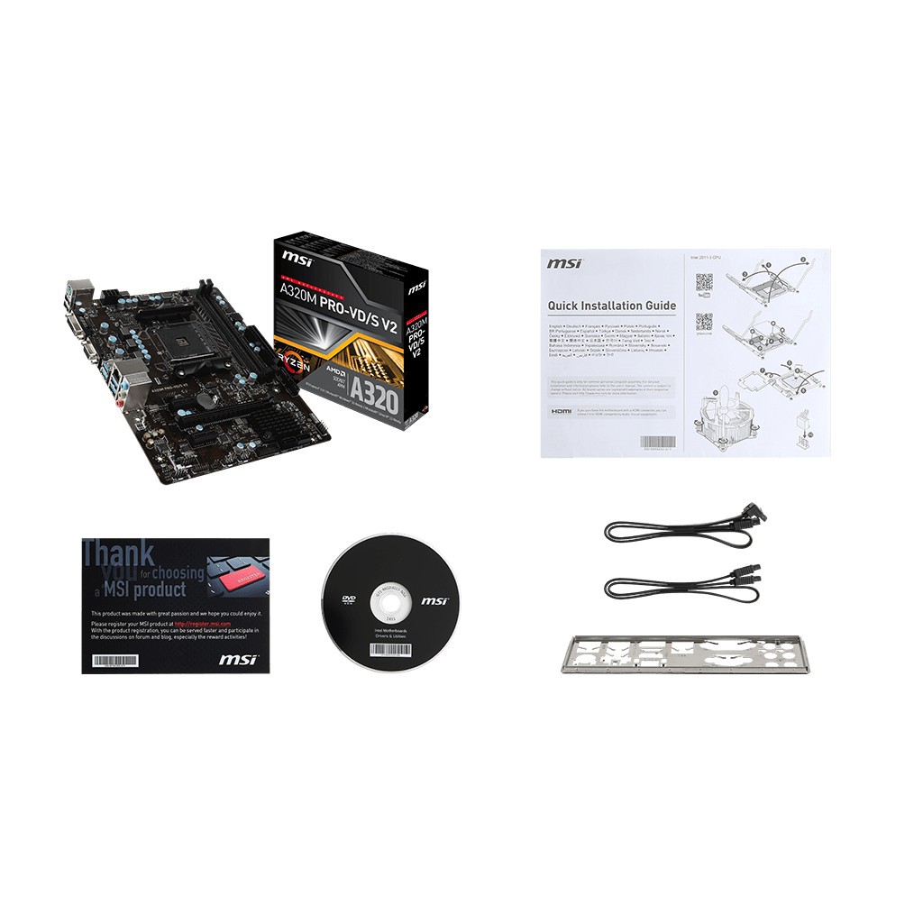 Bo mạch chủ MSI A320M Pro - VD/S V2 | BigBuy360 - bigbuy360.vn