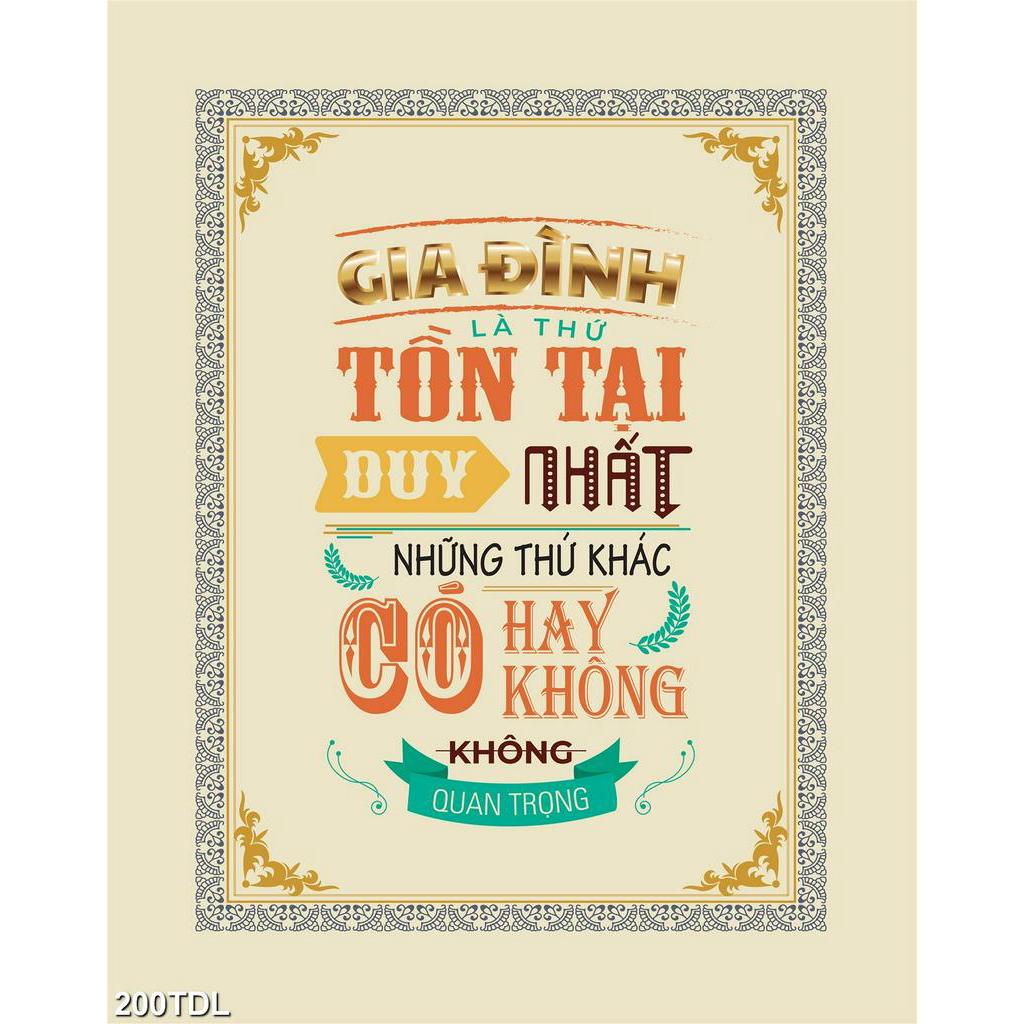 TRANH DÁN TƯỜNG 3D SLOGAN ĐỘNG LỰC SLDL200 - TRANH DÁN TƯỜNG VĂN PHÒNG LÀM VIỆC - YAN SHOP