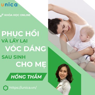 [Voucher-FULL Khóa học online]YOGA-Phục hồi và lấy lại vóc dáng sau sinh-giảm cân lá mỡ bụng đẹp da mẹ bầu quần xông áo