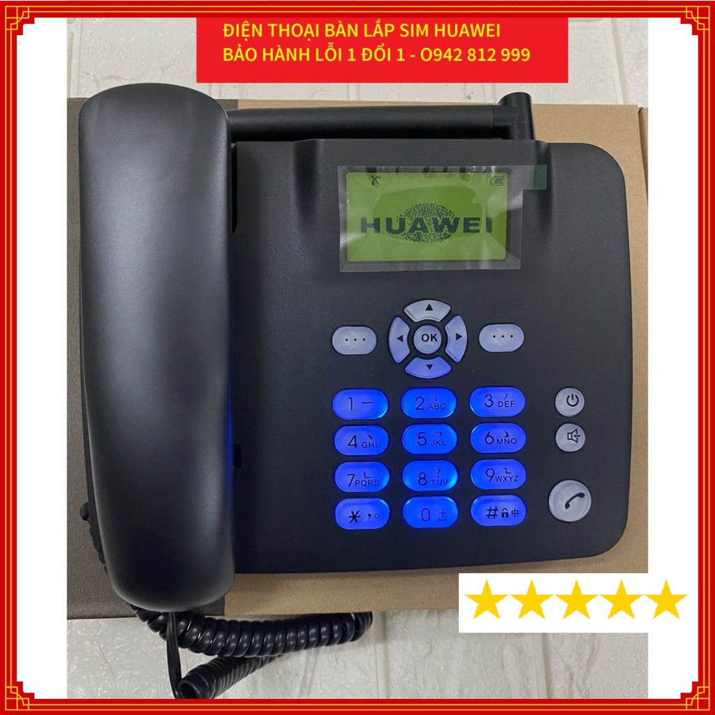 ☎️ Máy Điện Thoại Để Bàn Xài Sim  ☎️ Huawei F316 GSM, ETS3125i Lắp Sim Di Động Đa Mạng