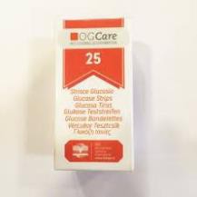 Que sử dụng cho máy đo đường huyết Ogcare (hộp 25/50 que)