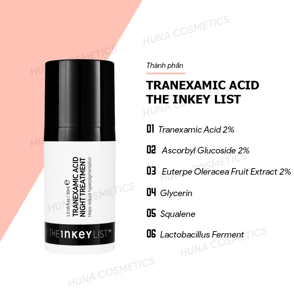 [BILL SEPHORA] KEM DƯỠNG TRẮNG DA TRANEXAMIC ACID + VITAMIN C THE INKEY LIST