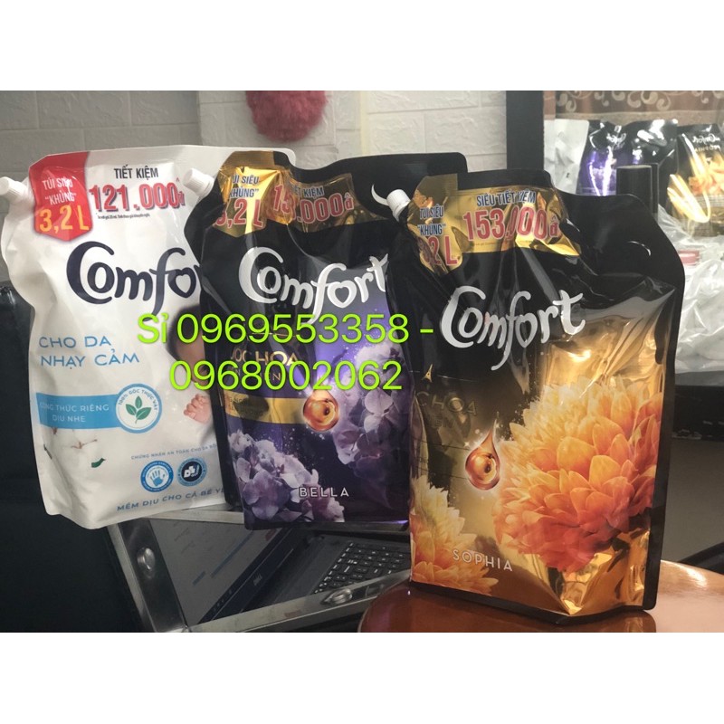 FREESHIP GIÁ SỈ - COMFORT CHO DA NHẠY CẢM - BELLA - SOPHIA - 3.2L