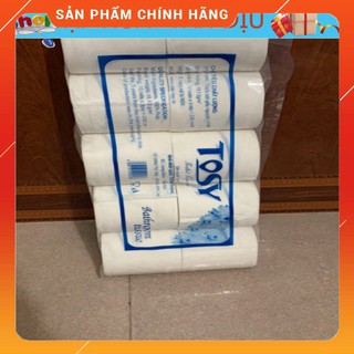 Giấy vệ sinh Tosy 10 cuộn*3 lớp 1,6kg  ✅còn hàng ✅ tạp hóa Văn Dịu  ✅Tạp Hóa