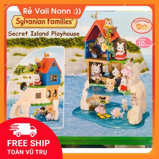 [HÀNG HIỆU CAO CẤP] Ngôi Nhà Trên Hòn Đảo Bí Mật Sylvanian Families 5339