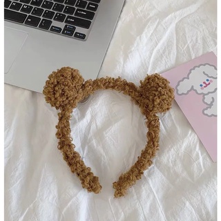 Băng đô cài tóc gấu siêu cute