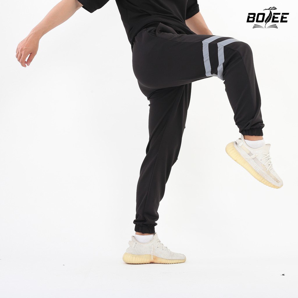 Quần jogger túi hộp Phản Quang BOTEE unisex nam nữ chất poly cao cấp | BigBuy360 - bigbuy360.vn