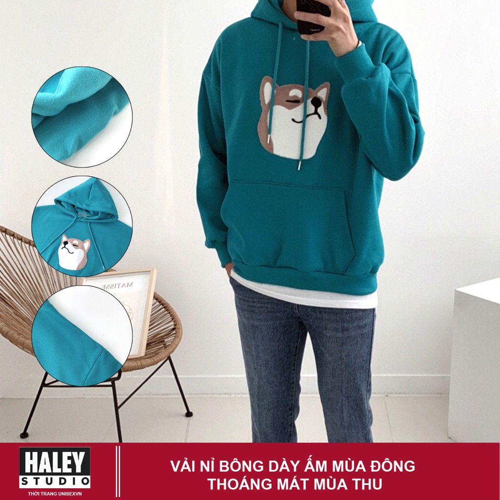 Áo Hoodie Nam Nữ unisex phong cách Hàn Quốc cá tính, Chất nỉ cá sấu mã HD002 - Quà tặng ngẫu nhiên