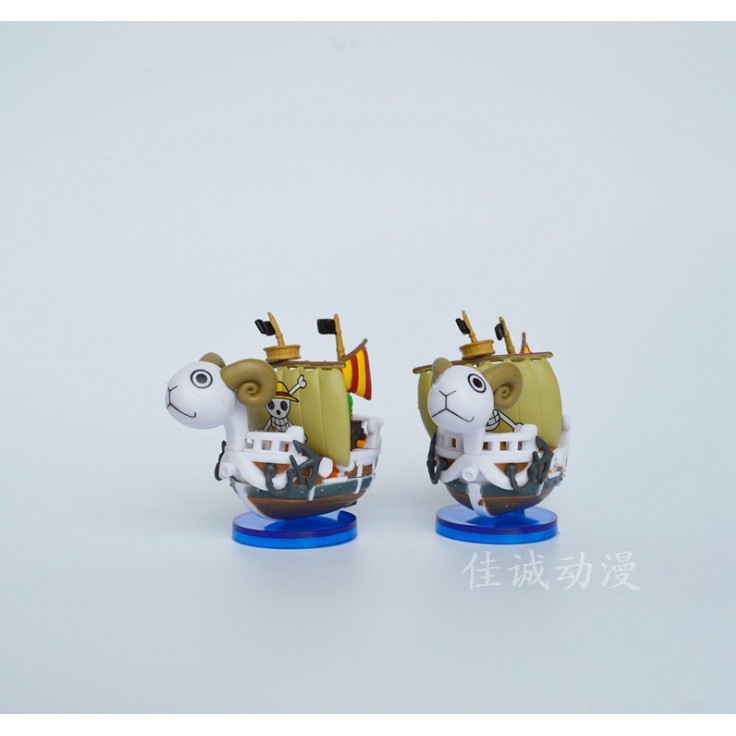 Mô hình thuyền Thousand Sunny và Going Merry trong One Piece dạng thu nhỏ