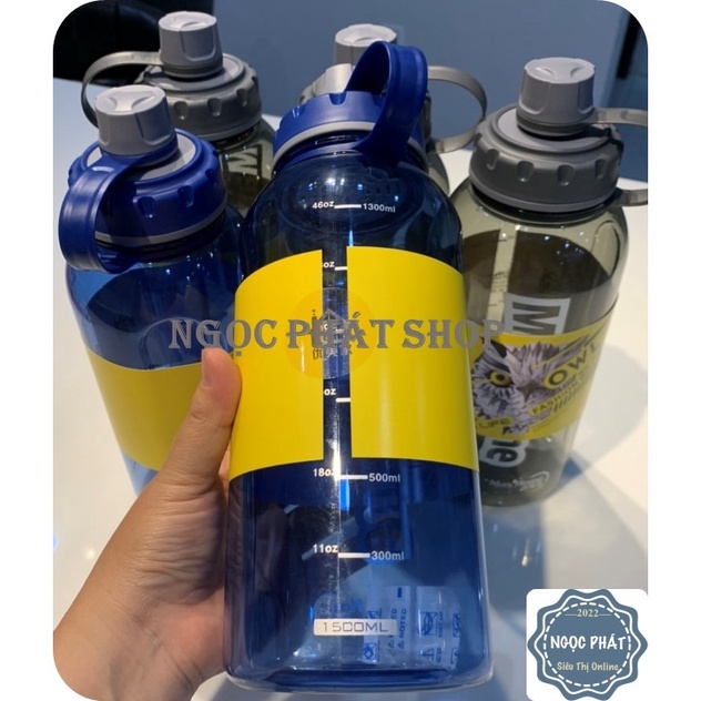 BÌNH NƯỚC THỂ THAO MAX HOME 1.5L, KIỂU DÁNG ĐẸP, NĂNG ĐỘNG, HÀNG CHUẨN