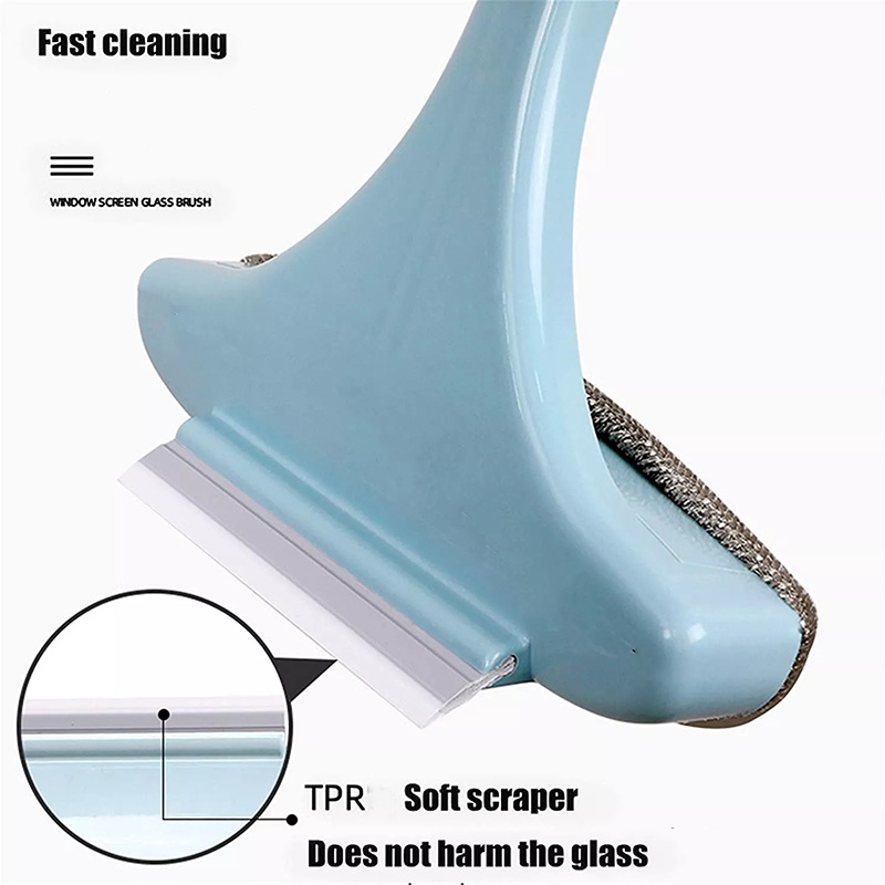 Cọ Vệ Sinh Cửa Kính / Cửa Sổ / Cửa Ra Vào 2 Trong 1 Thiết Kế Nhỏ Gọn Tiện Dụng