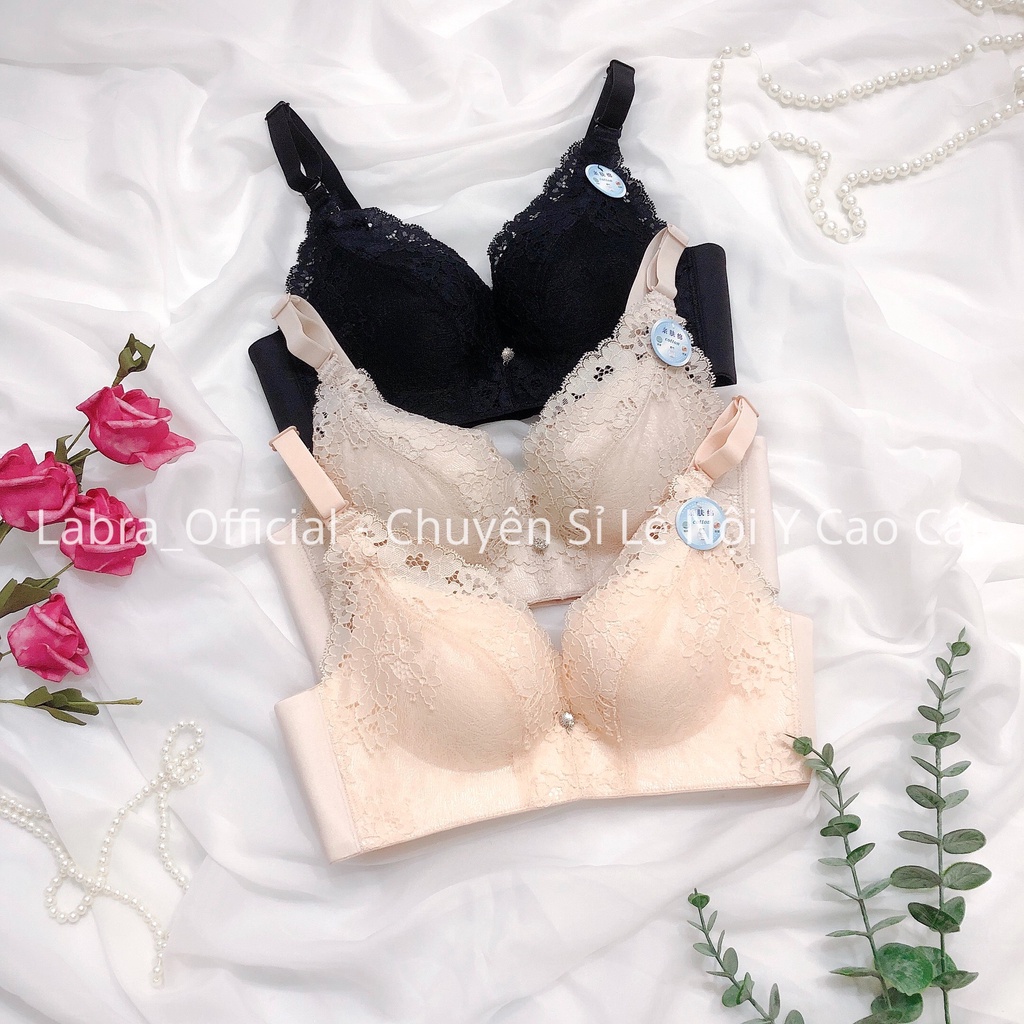 Áo lót nữ không gọng đệm siêu dày 5cm chuyên mặc áo dài định hình nâng ngực tạo khe LABRA