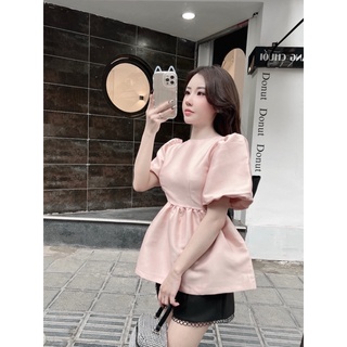 Sét nơ lưng hồng/đen