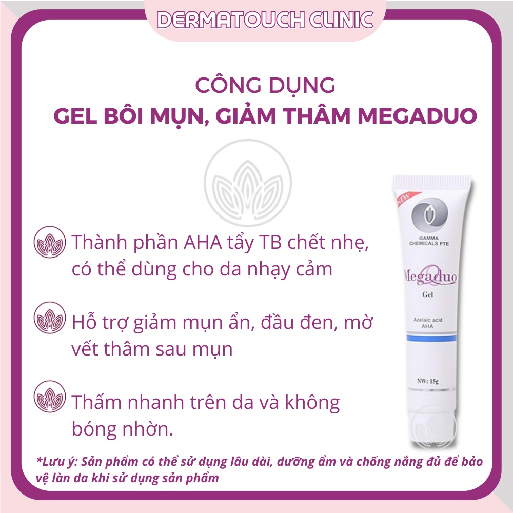 ✅[Chính Hãng] Megaduo Gel bôi mụn ẩn mụn thâm