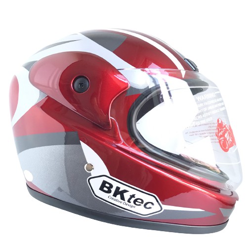 Mũ bảo hiểm Fullface siêu hot - Hàng chính hãng BKtec - BK30 - Kính trong suốt - Vòng đầu 57-59cm - Bảo hành 12 tháng