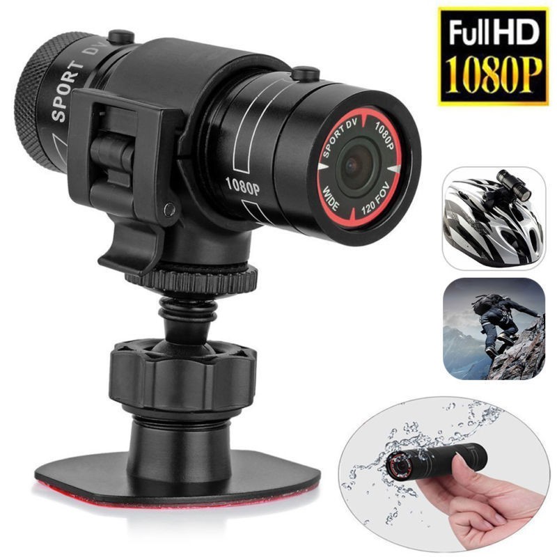 Mini F9 HD 1080P Bike Helmet Sport Camera Video Recorder DV Camcorder qizhi007