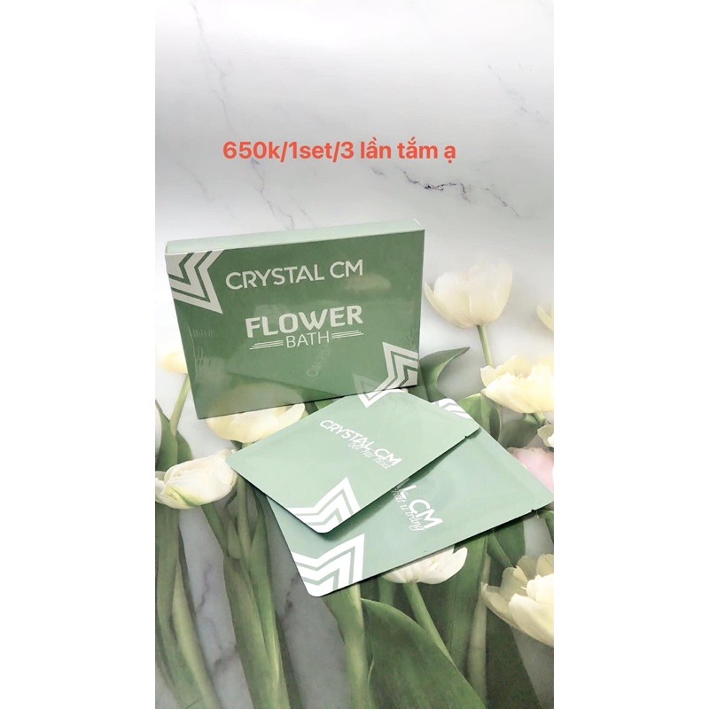 SET TẮM TRẮNG CRYSTAL CHU HẰNG (3LTẮM TẶNG THÊM 1L TT) | BigBuy360 - bigbuy360.vn