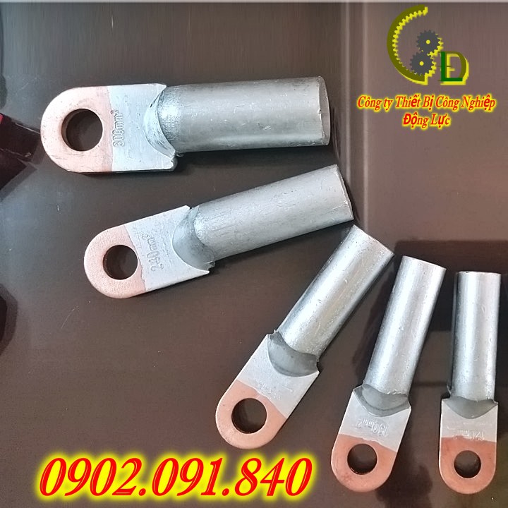 Đầu cos đồng nhôm DTL 1cái 💥VIP💥 cốt sử lý hợp kim, cosse bấm nối dây điện 10mm đến 50mm