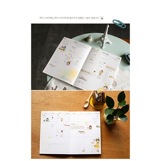 Bộ 6 tờ Sticker Cô bé Heeda