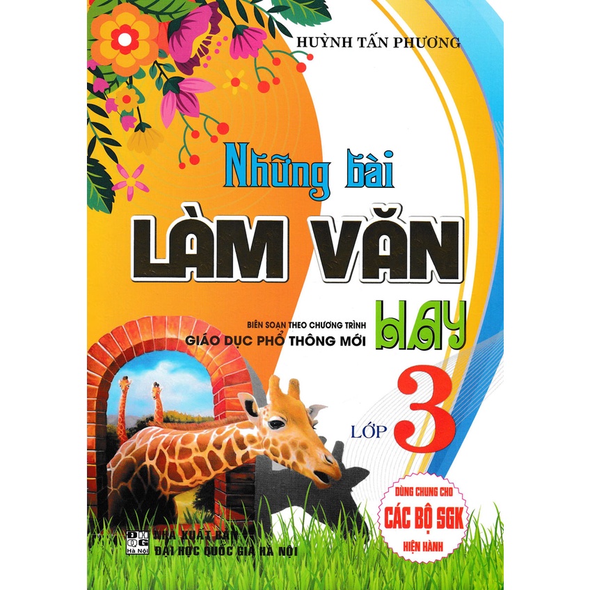 Sách - Combo Những Bài Làm Văn Hay (Bộ 3 Cuốn) (Dùng Chung Cho Các Bộ SGK Hiện Hành)