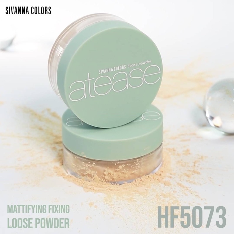 SIVANNA COLORS MATTIFYING FIXING LOOSE POWDER 9 g # HF5073