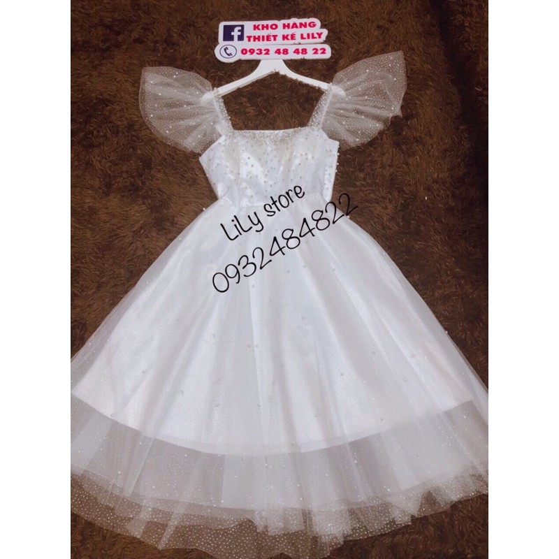 Ảnh và video thật 1000%  ( đầm công chúa )