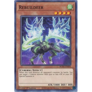 Thẻ bài Yugioh - TCG - Rebuildeer / BODE-EN094'