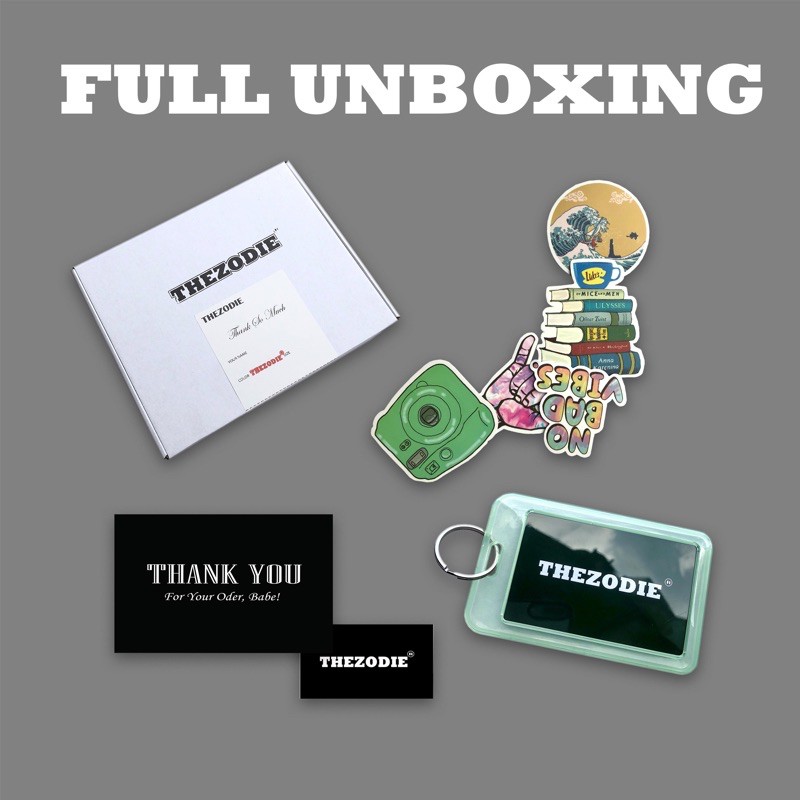 Sản phẩm Unboxing TheZodie cho các bạn mua thêm