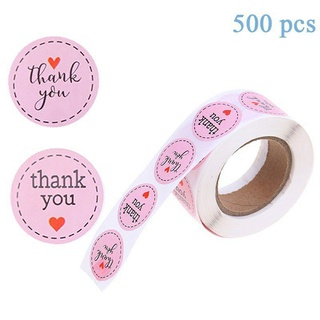 CUỘN 500 TEM DÁN STICKER THANK YOU